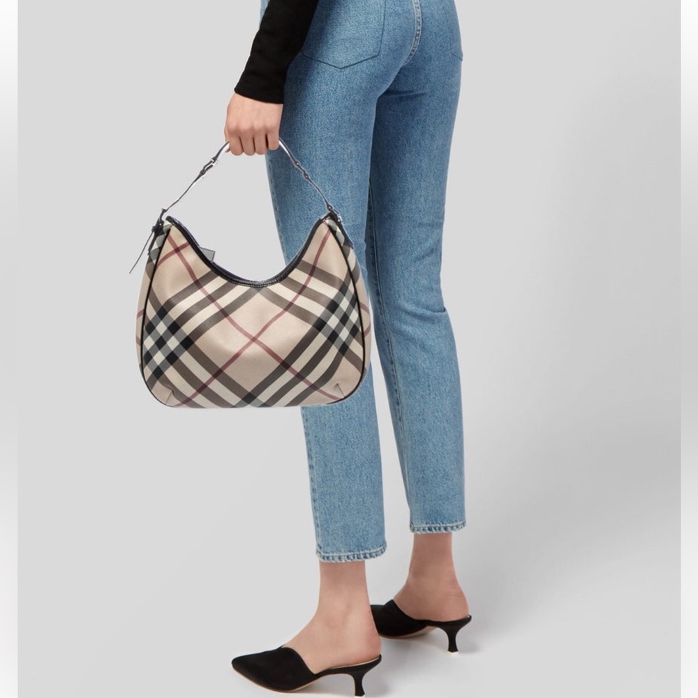 Authentic Burberry Nova Check Shoulder Bag